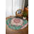 Otto Green Oriental Machine Printed Cotton Polyester Area Rug-442351209