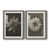 Cadre en papier gris