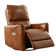 Swivel and Rocker Power Recliner Chair with USB Port Soft Breathable Leather