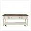 Table basse Retro Farmhouse avec tiroir, roues verrouillables et pieds en bois massif pour faciliter le déplacement et le rangement dans le salon-670246961-670246925