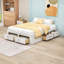 Lit plateforme en bois avec rangement spacieux et pieds-1085040527-1085040520