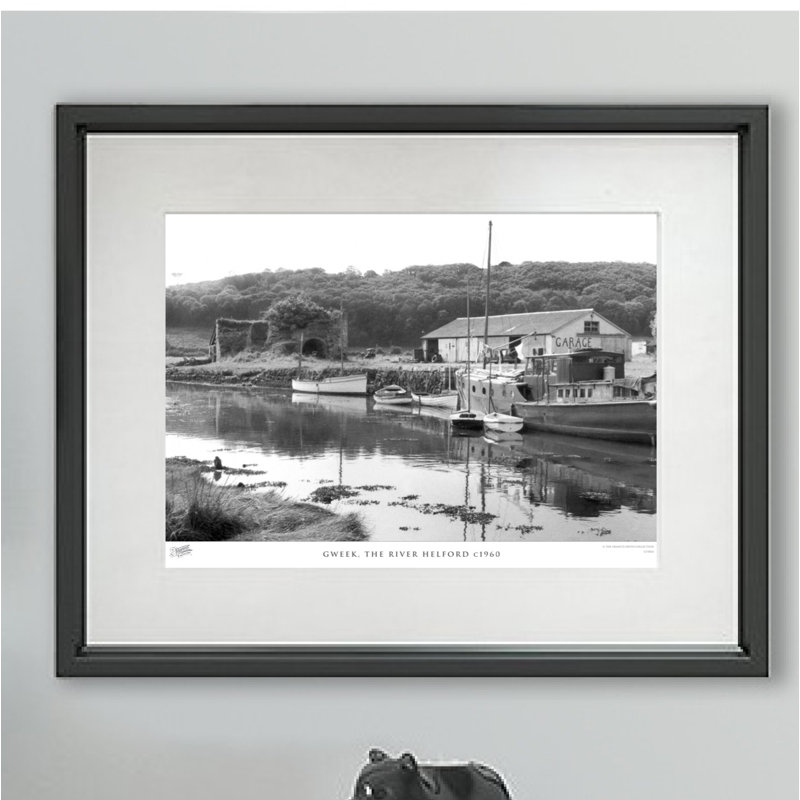 Gweek, The River Helford C1960 - Single Picture Frame Print, 28cm H x 36cm W x 2.3cm D