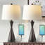 Lampe de table USB en métal Vinona-842239864
