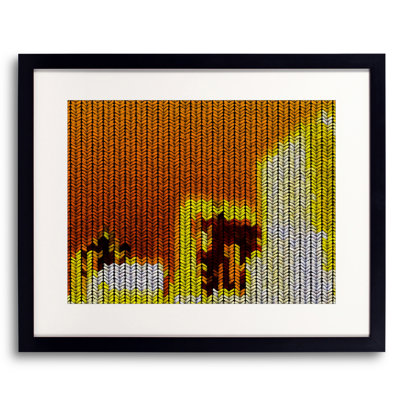 Sunset Stitch Print by Kevin Quinn