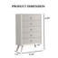 Commode de style contemporain 1pc