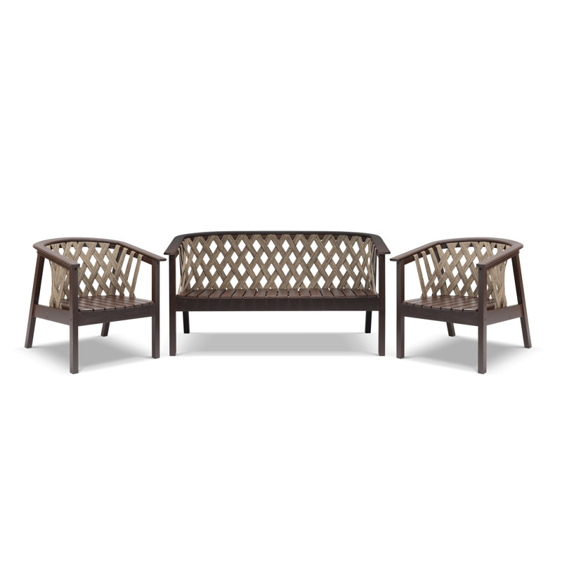 4 - Person Seating Group, Brown