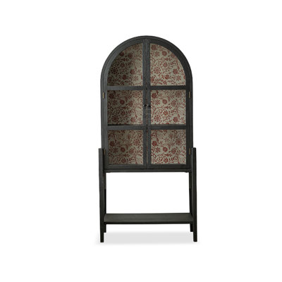 Black Solid Wood Display Cases