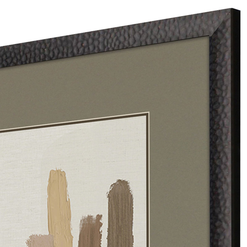 Strokes In Brown II Print by Roberts