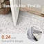 Tapis d'entrée gris 3X5 gris