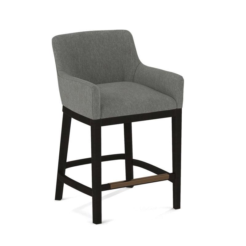 Upholstered Stool, Espresso, 61597-75