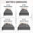 8''/12''/14'' Medium Firm Hybrid Mattress With Breathable And Cooling Foam-1206565058-1206566717