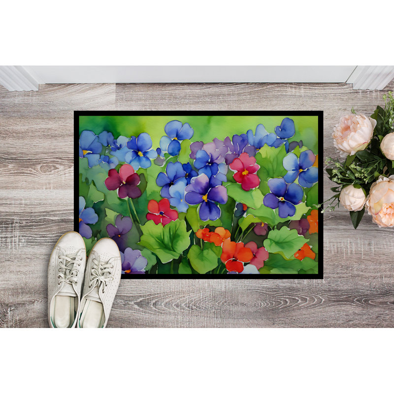 Holubice Non-Slip Doormat, 18" W x 27" L