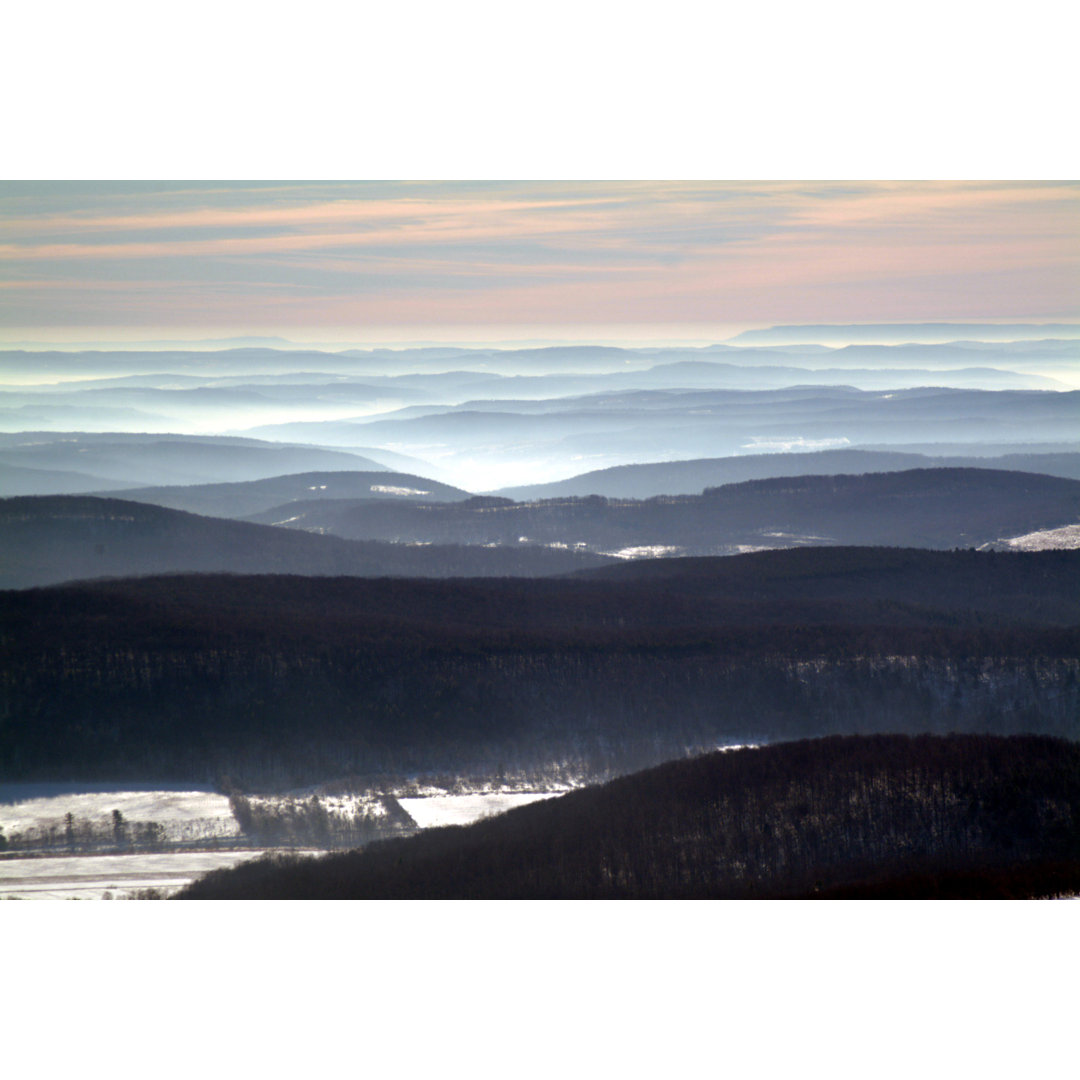 Dark Hills In The Winter by Mike-76NYSV - Drucken