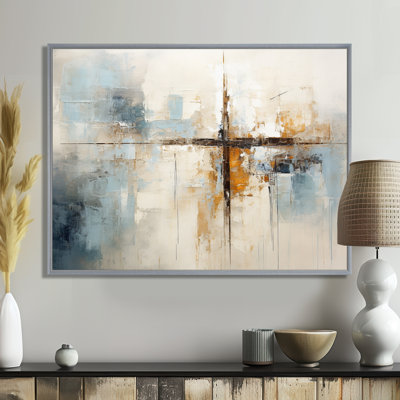 Minimalism Christianity Cross Dream I Wall Art
