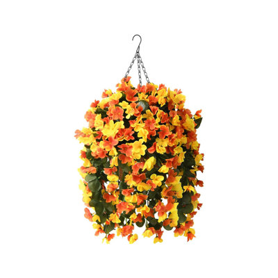 Espinoza Hanging Basket Arrangement in Basket