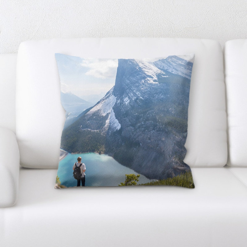 Coussin décoratif rockies canada