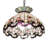 Leclerc 3 - Light Mahogany Bronze Single Pendant