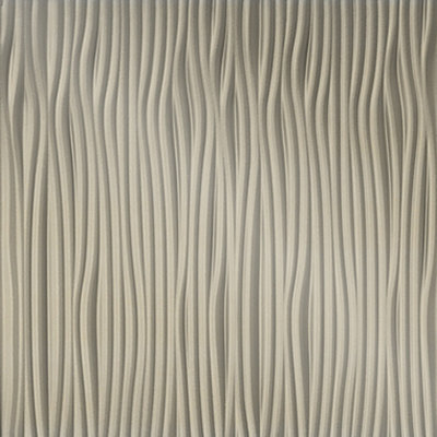 Gobi vertical MirroFlex 4ft. x 8ft. Glue Up PVC 3D Wall Panels 160 sq.ft.