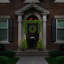 4 Piece Pre-lit Christmas Door Set