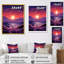 Améthyste «Desert Sands Journey I» - art mural désert-607537393-607537397