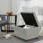 Devault 24" Wide Fabric Tufted Rectangle Storage Ottoman-344384902