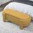 Chenille Upholstered Bench With Large Storage Space For The Living Room, Entryway And Bedroom , (51.5''X20.5''X17'')-1287136984