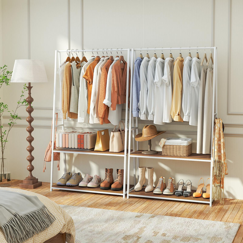 94cm Clothing Rack, White