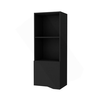 Armoire murale en wengé à une porte