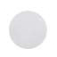 Table de bout en béton léger avec motif cannelé - 15 po x 15 po x 18,5 po, blanc antique, aucun assemblage requis, motif latéral requis