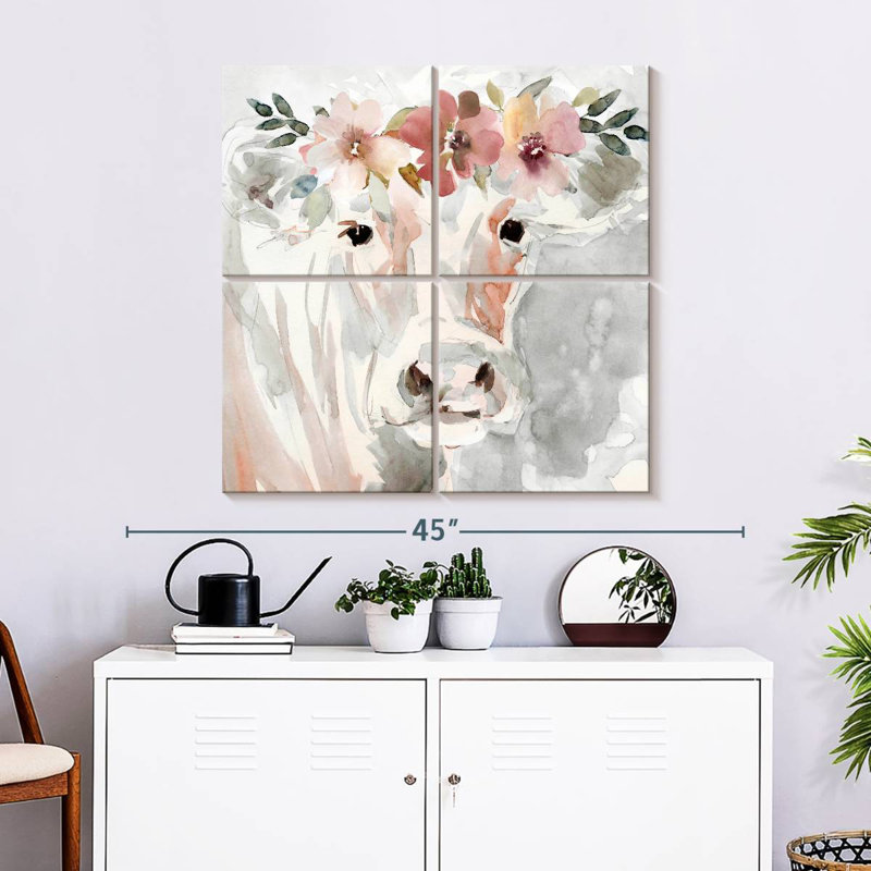 Brampt Darling Miss Bessie, 32" H x 32" W