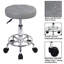 Tabouret rond à roulettes-107308436