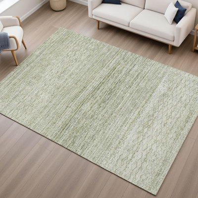 Premium Machine Washable Mayfield AMF2150 Striped Rug