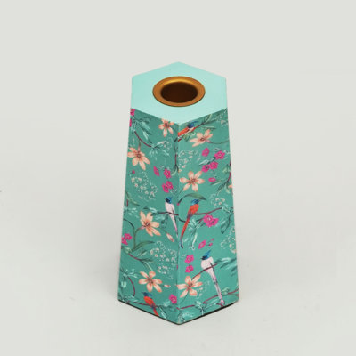  Porte-bougie hexagonal Aqua Flora