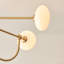 Annalysa Glass Semi Flush Mount