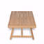 Table basse de patio en bois d'acacia