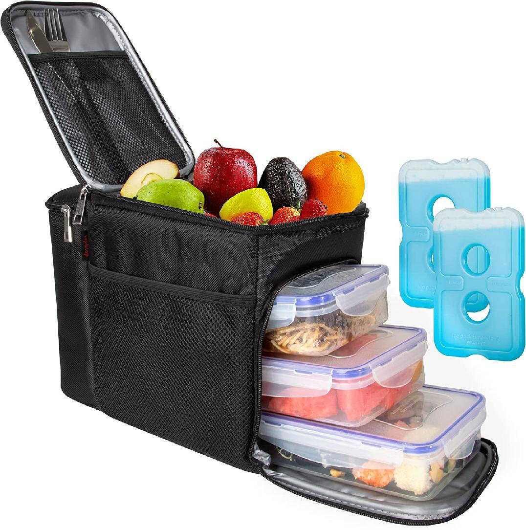 Prep & Savour Brimer 3 Container Food Storage Set