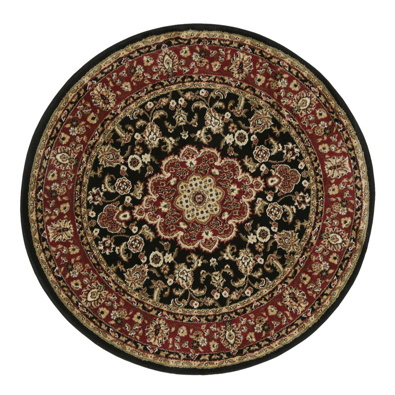 Mora Oriental Area Rug, Round 120cm