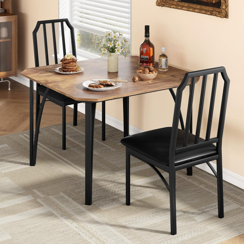 Ensemble de 3 coussins rectangulaires en bois, 1 table et plus , Gris, 2