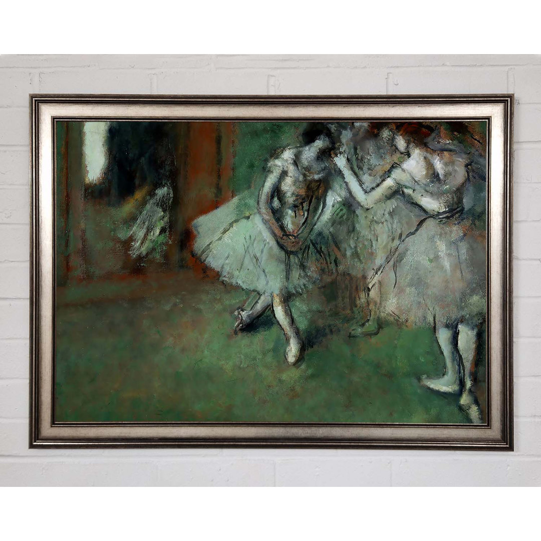 Degas eine Gruppe von Tänzern - Einzelner Bilderrahmen Kunstdrucke