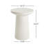 Table d'appoint d'extérieur H 24 "MGO Terrazzo