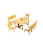 Maldives Outdoor Teak Dining Set-1370007941