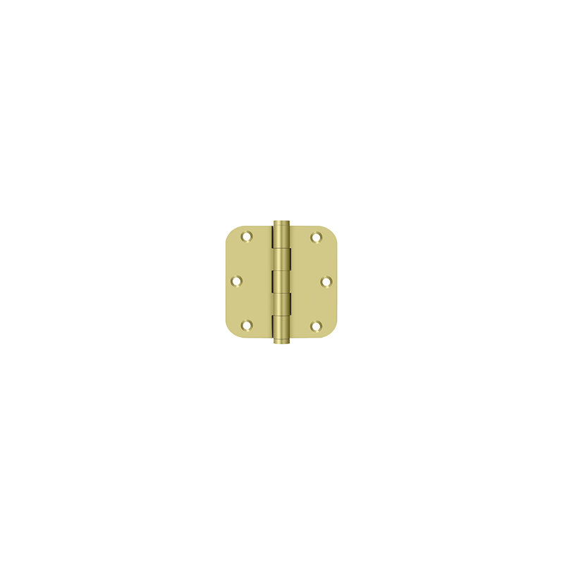 Butt Bearing Hinge, Polished Brass