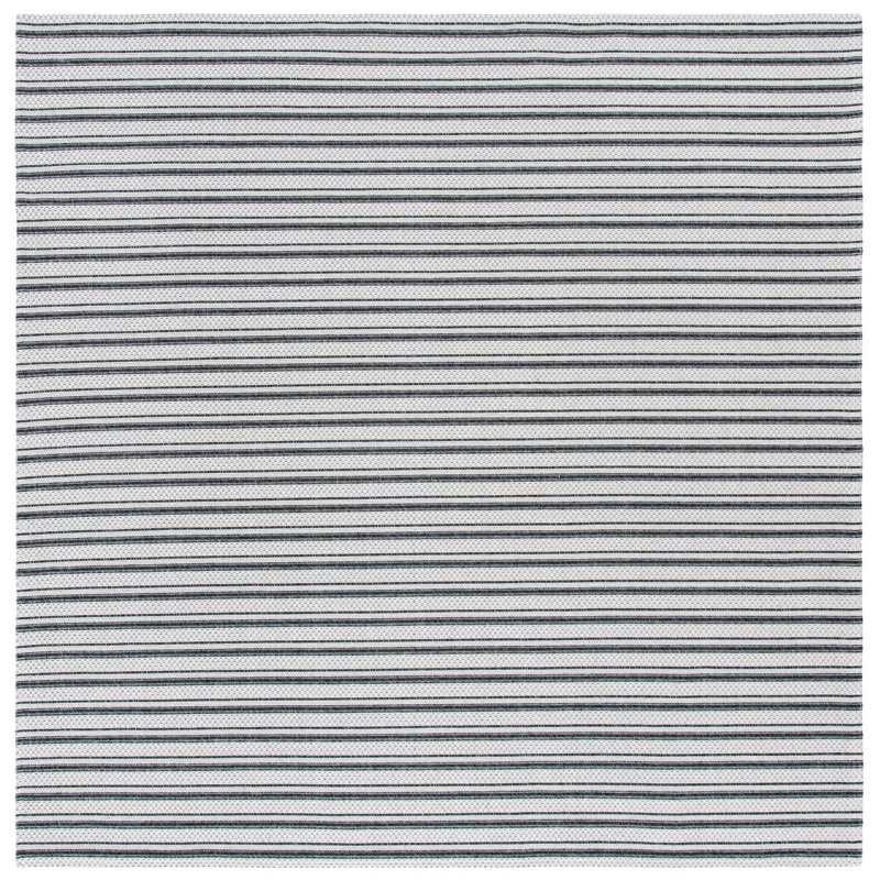 Stansfield Performance Striped Rug, Square 6'4"