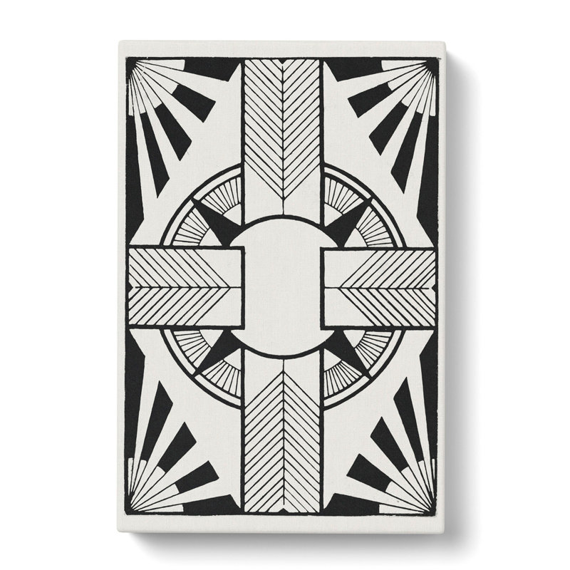 Ornament Vol.1 by - Wrapped Canvas Painting, 60cm H x 40cm W x 3cm D