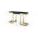 51'' Glass Top Console Table