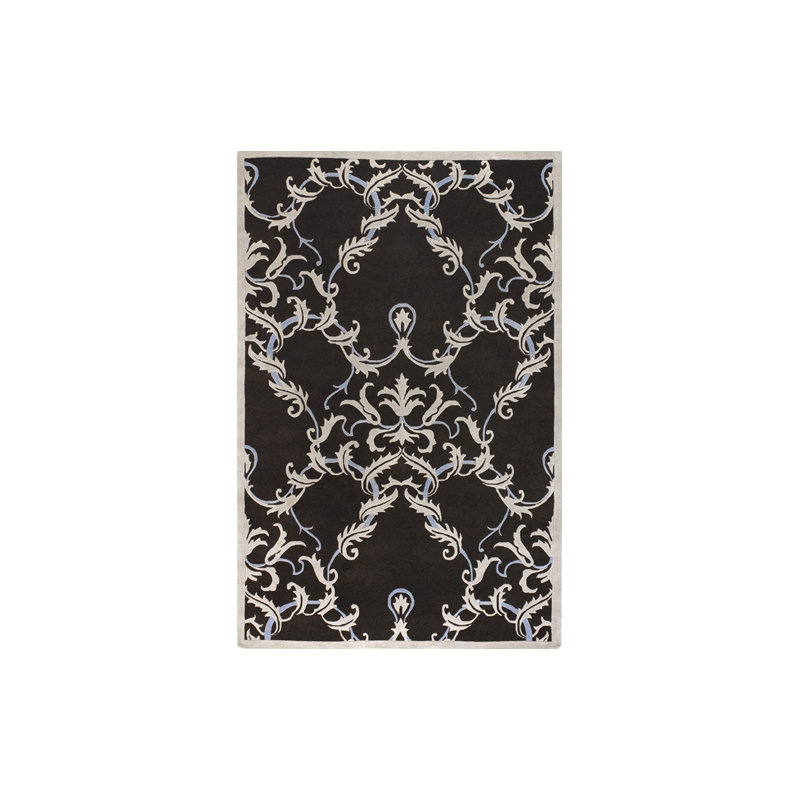 Tapis décoratif floral bowersville, Rectangle 5 pi x 8 pi