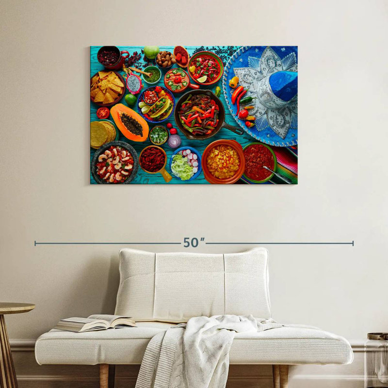 Cuisine mexicaine Yarlin, H 26 po x l 39 po