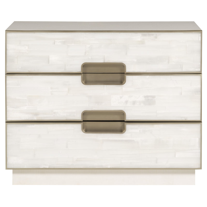 Splendor 3 - Drawer Nightstand, Sea Salt