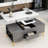 Modern Lift Top Coffee Table, Multi Functional Table With Drawers