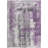 3' X 5' Purple And Ivory Abstract Washable Indoor Outdoor Area Rug